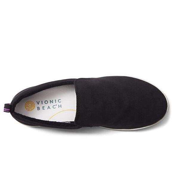 VIONIC Z7726 Women's Black Beach Marshall Slip-On Size 8 39 - Picture 1 of 9